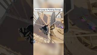 Inside Loop to Parking Garage #skate #skate4 #easkate #skateboarding #shorts
