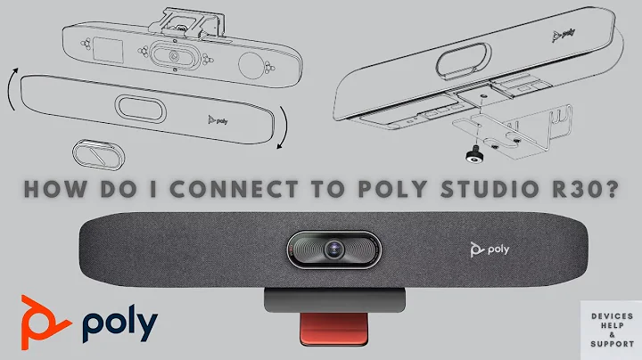 How to connect to Poly Studio R30 | HP Poly Studio Setup