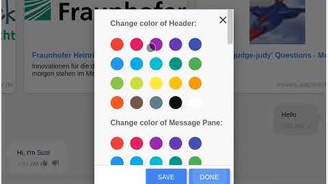 SUSI.AI Web Chat Demo