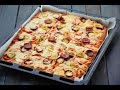 Tepsi Pizzası Tarifi ( Çok doyurucu ve nefiss )
