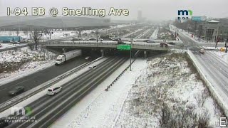 Live cameras: Burst of snow in Minnesota