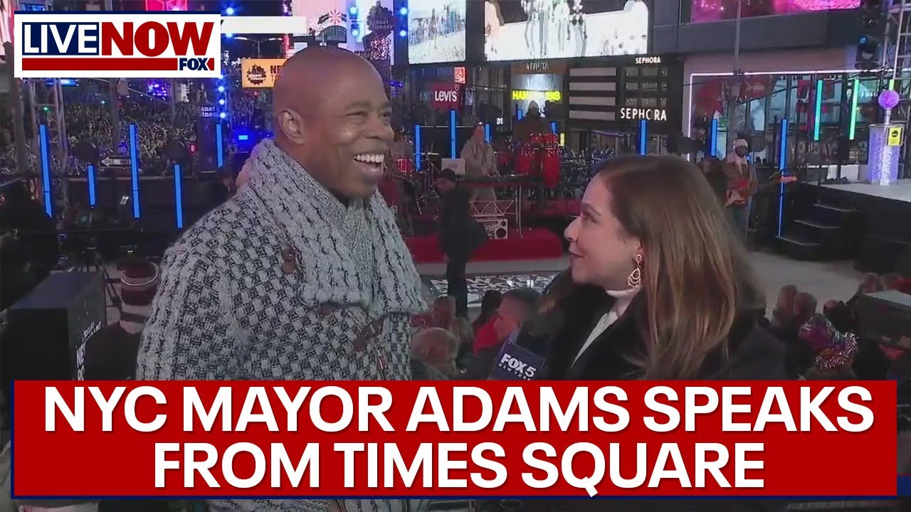 New Year's 2023: New York City Mayor Eric Adams talks resolutions | LiveNOW from FOX