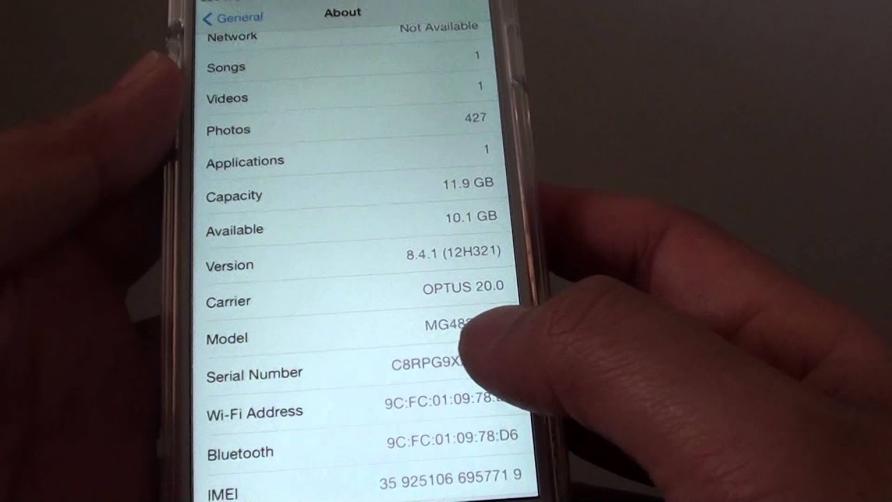 Find the serial number or IMEI on your iPhone, iPad or iPod touch ...