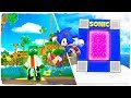 ¡HACEMOS UN PORTAL A LA DIMENSIÓN DE SONIC! - MINECRAFT DIMENSIONES 4