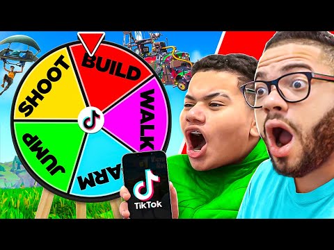 Tik Tok CONTROLS My Little Brothers Fortnite Game!