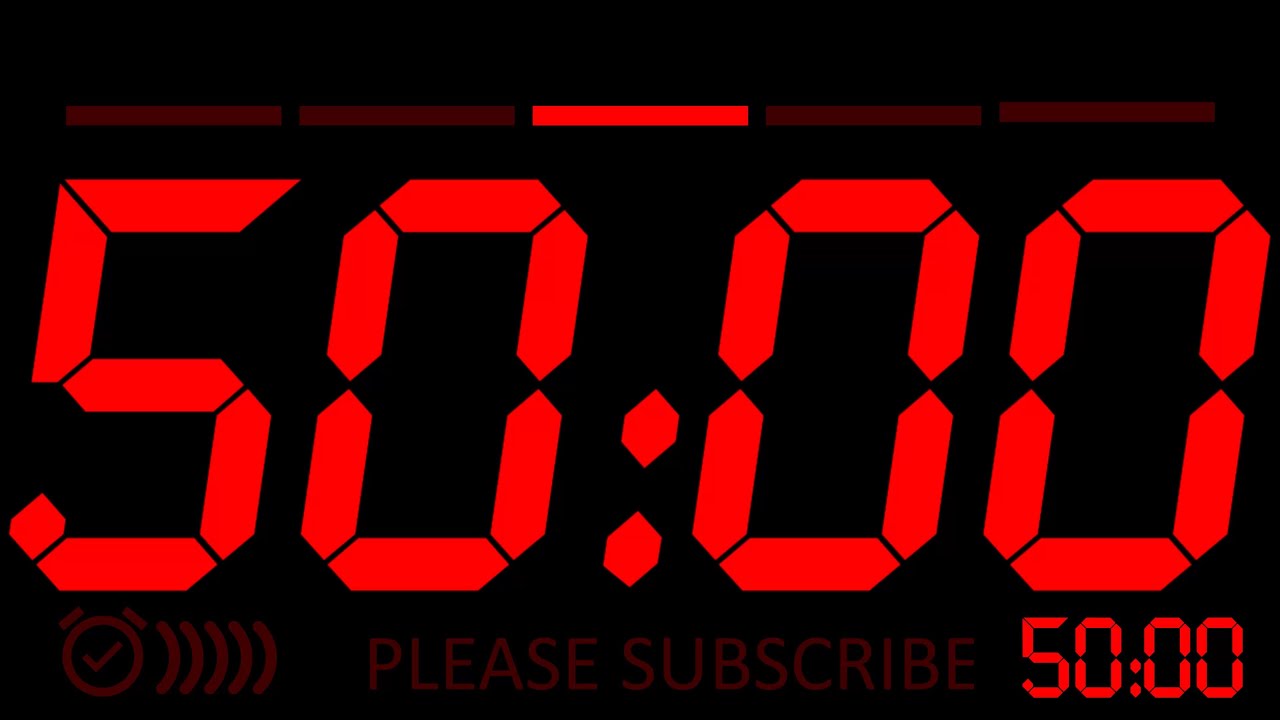 set a 50 minute timer set a 50 minute timer