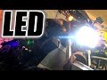 LED Headlight FZ-07 (& WR450f) Installation, Review