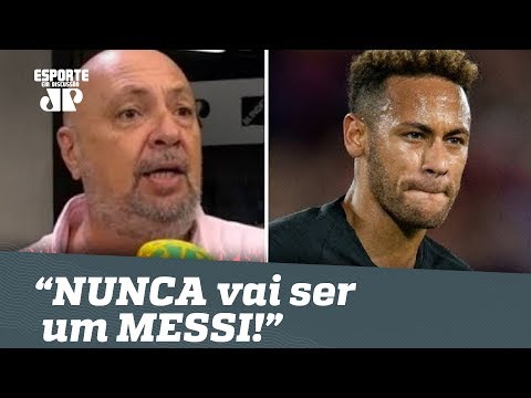 "NEYMAR é isso aí... NUNCA vai ser um MESSI!", dispara narrador