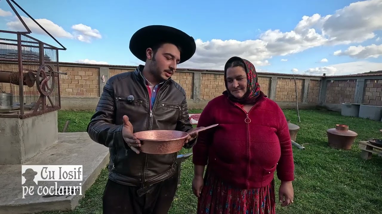 📍 Într-o nouă vizită, la tânărul căldărar EMIL CALDARERIU (16 ani) din Brateiu, județul Sibiu 🆕