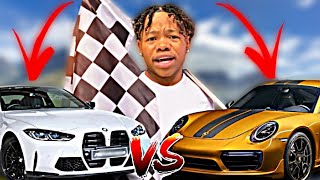 Ghost Hlubi Porsche GT4 VS Bmw Race!