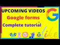 How to make Google forms