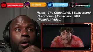 Nemo - The Code (LIVE) | Switzerland🇨🇭| Grand Final | Eurovision 2024 | REACTION