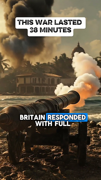 This War Lasted 38 Minutes #shorts #history