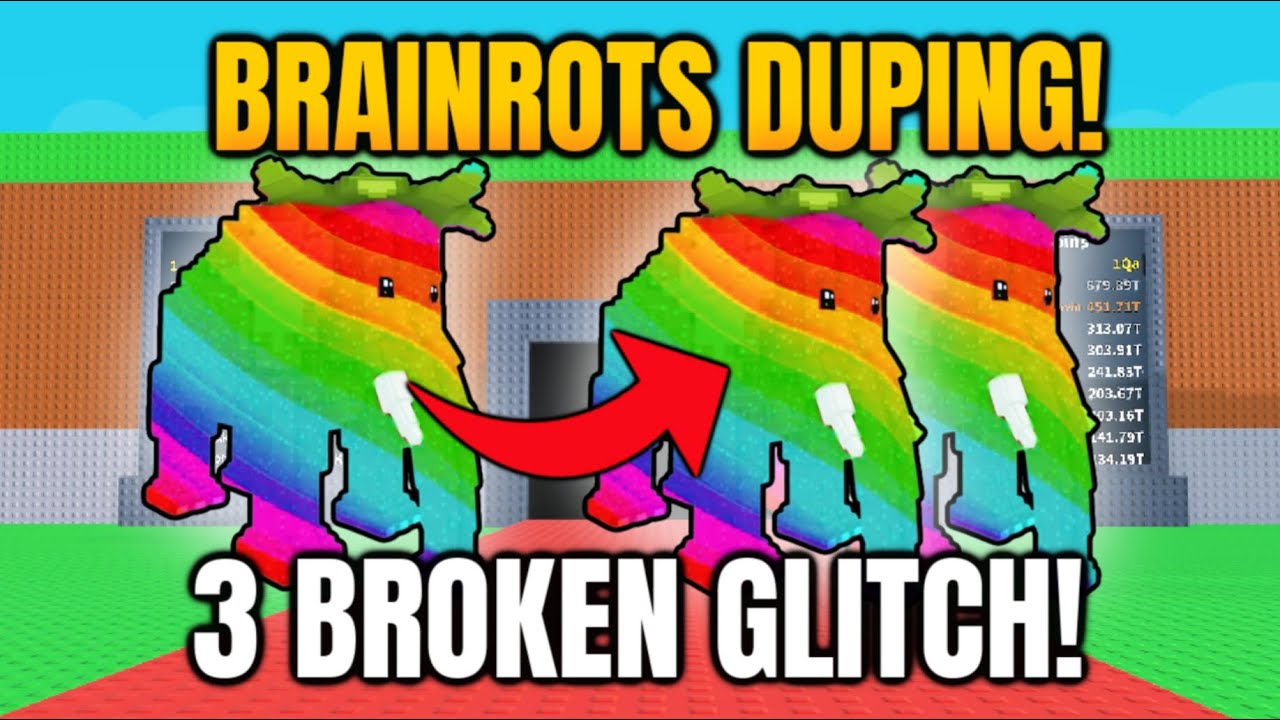 (ABUSE THIS NOW!) 3 Most Broken Glitch in Steal a Brainrot! Roblox