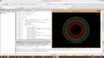 Graphics on codeblocks