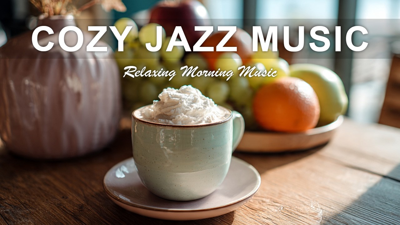 Cozy Jazz Music ☕ Natural Coffee Jazz - Smooth & Relaxing Jazz for Work, Study & Sleep