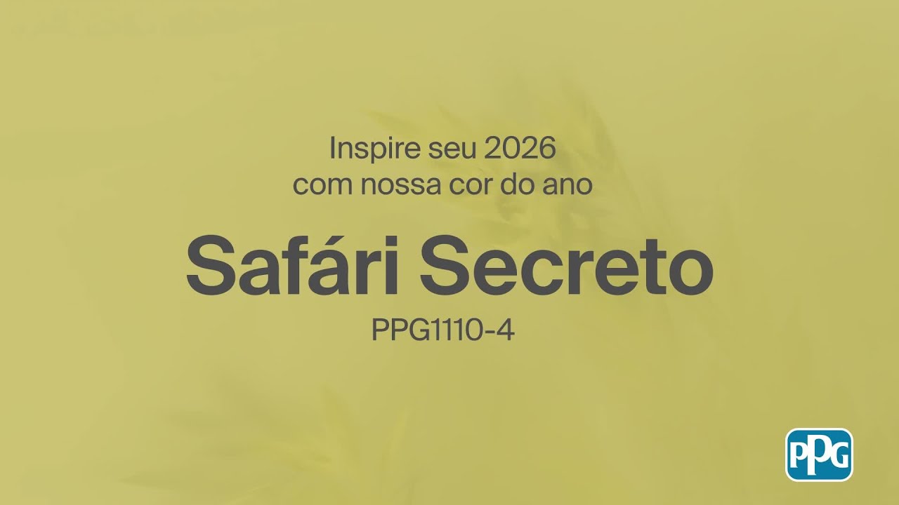COR DO ANO 2026 | SAFÁRI SECRETO