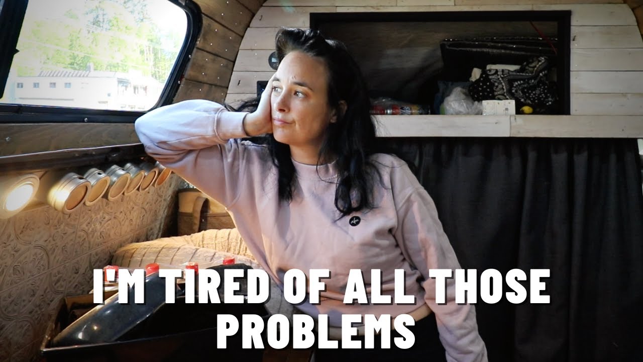 The WORST NEWS, water damaging my home | van life nightmare - YouTube