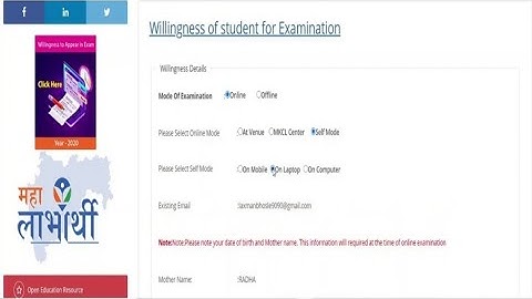 How to submit Dr. Babasaheb Ambedkar Marathwada University Willingness form for Online Exam 2021.