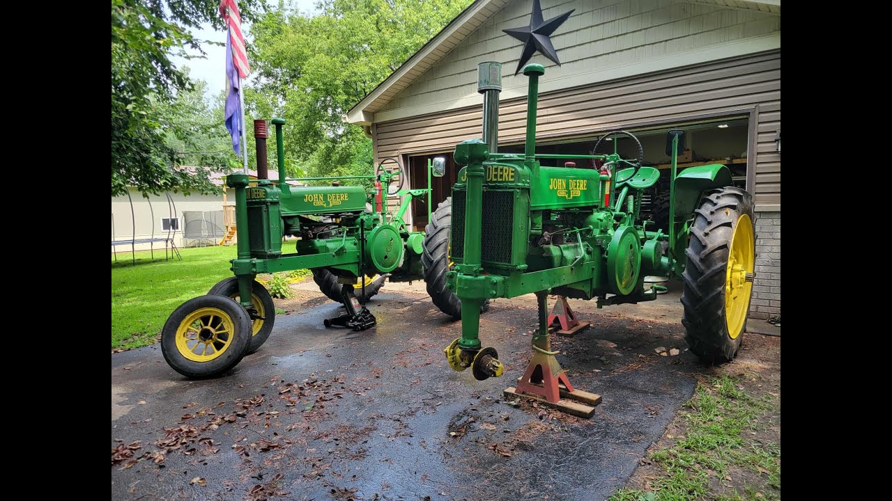 1937 & 1938 John Deere Unstyled Model A Update