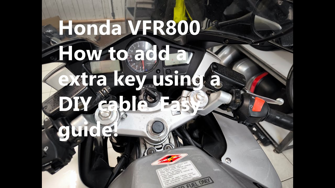 Программирование ключа для Honda VFR 800 с помощью самодельного кабеля стало проще.