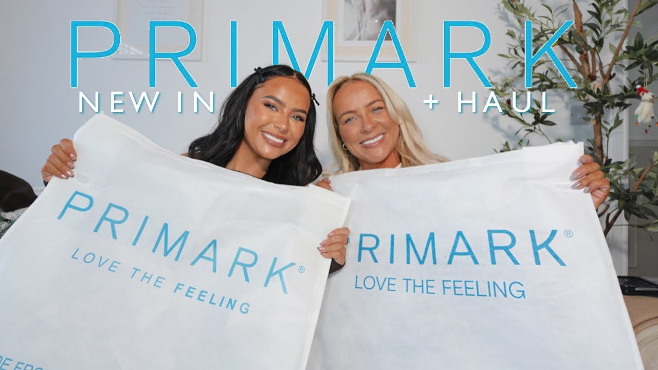 WE WENT CRAZY IN PRIMARK! HUGE PRIMARK HAUL  + TRY ON FT MY MUM🤍
