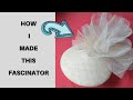 How i made a fascinator for a bride client  fascinator making  hat making tutorial