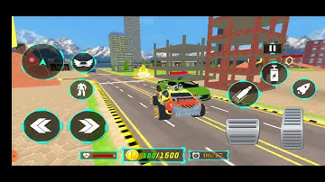 🏎️ Optimus Prime Multiple Transformation Jet Robot Car Game 2022- Android Gameplay