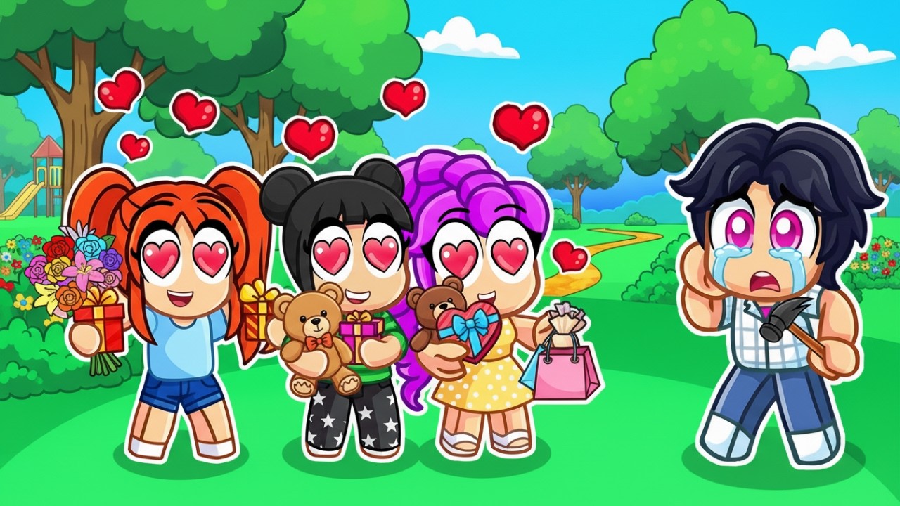 HUNTRIX CRAZY FAN GIRLS VS SECURITY HOUSE IN ROBLOX?!