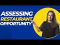 How to Assess a Restaurant Opportunity | BUYING A RESTAURANT TIPS