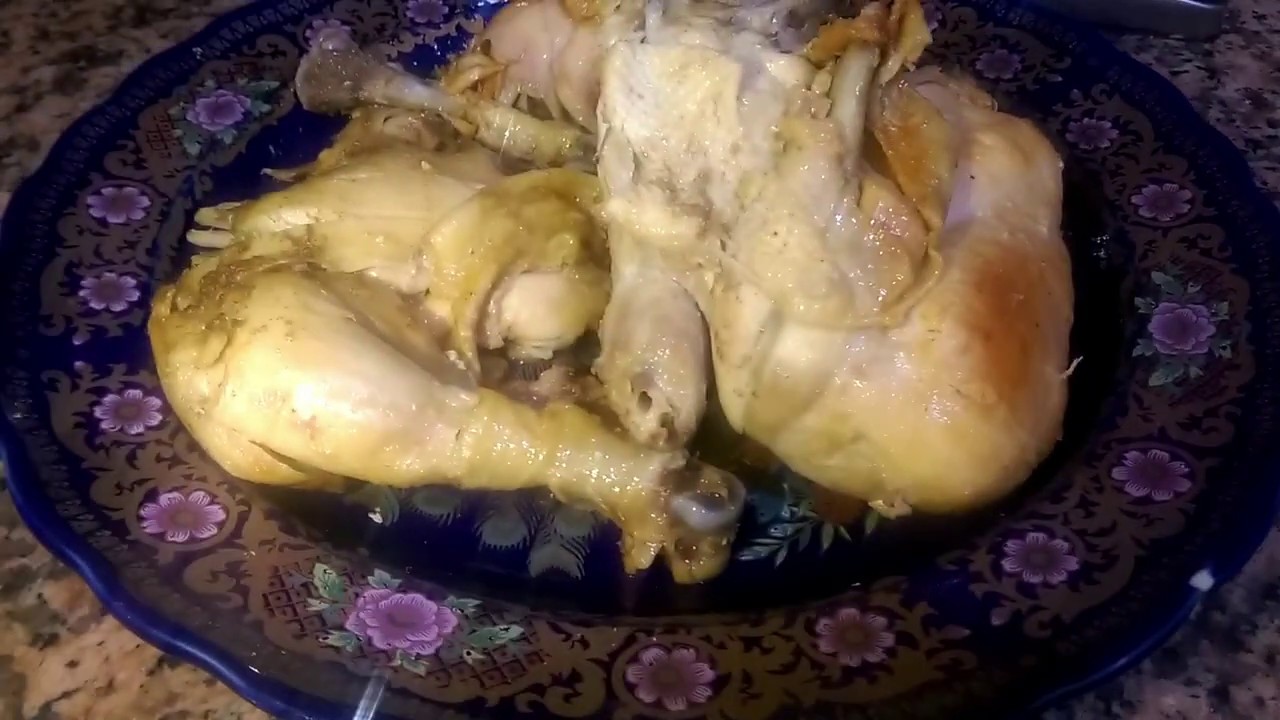 😋😋دجاج مشوي في الكوكوت بدون ماء لذيذة بزاف كيستحق التجربة