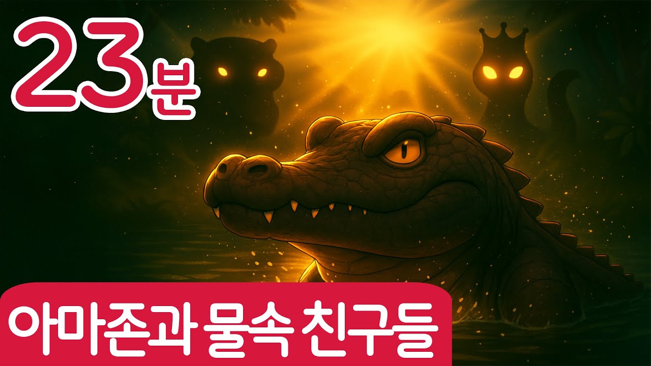 아마존과 물속 친구들 | 아마존에서 바다까지 | 어린이 동요 모음집 | 망둥이키즈