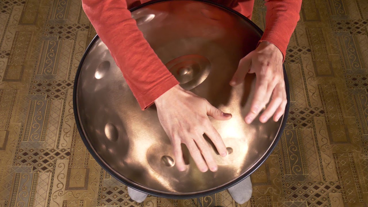 Saraz Handpan B Major 12 ( Stainless Steel )