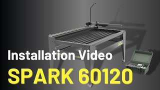 Simple installation | Personal CNC Plasma table Spark60120 by ArcBro