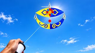 How to make a Malaysian Wau Bulan kite | Atok Dalang style