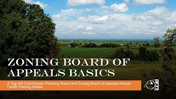 Zoning Board of Appeals Basics