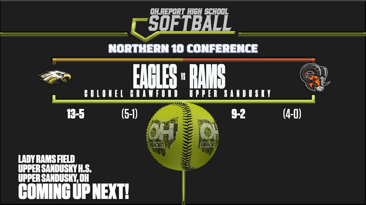 Colonel Crawford (13-5) @ Upper Sandusky (9-2) - N-10 Softball