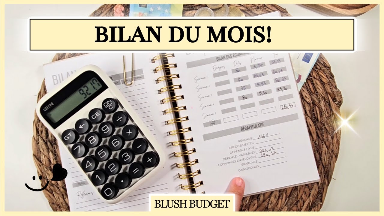 Bilan du mois de Septembre avec le système des enveloppes | Blush Budget au ralenti mais on est là!