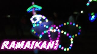 Lomba Layang layang dimalam hari
