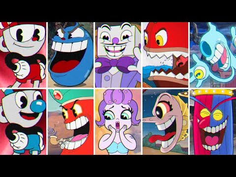 Cuphead - All Bosses (2-Player)