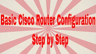 Basic Cisco Router Configuration Step by Step - Part 1 | CCNA 200-125 (Routing & Switching) screenshot 5