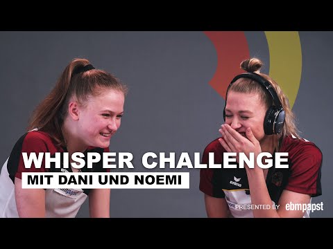 Whisper Challenge mit Daniella Kromm & Noemi Peschel | Turn-Team ...