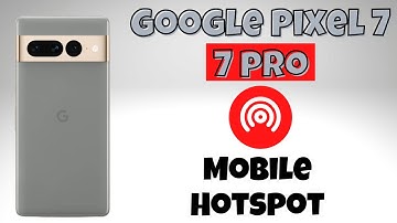 Google Pixel 7, 7 Pro How to use Mobile Hotspot || How To Enable Hotspot