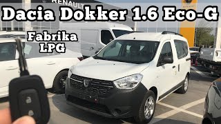 Dacia Dokker 1.6 Eco-G / Fabrika LPG En detaylı videosu