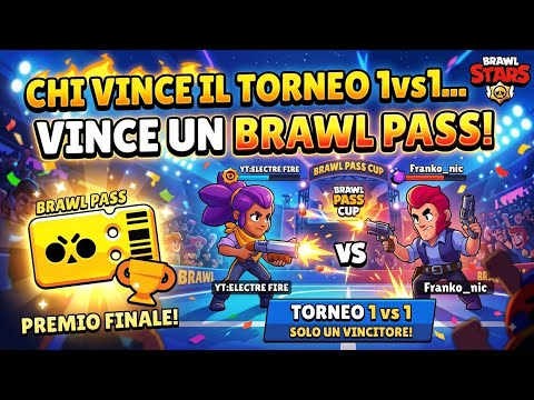 Join the 1v1 Brawl Stars Tournament to win a BRAWL PASS!!!