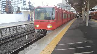 [土休日朝限定]名鉄3100系3105F＋3300系3310F　普通岐阜行　知立駅発車