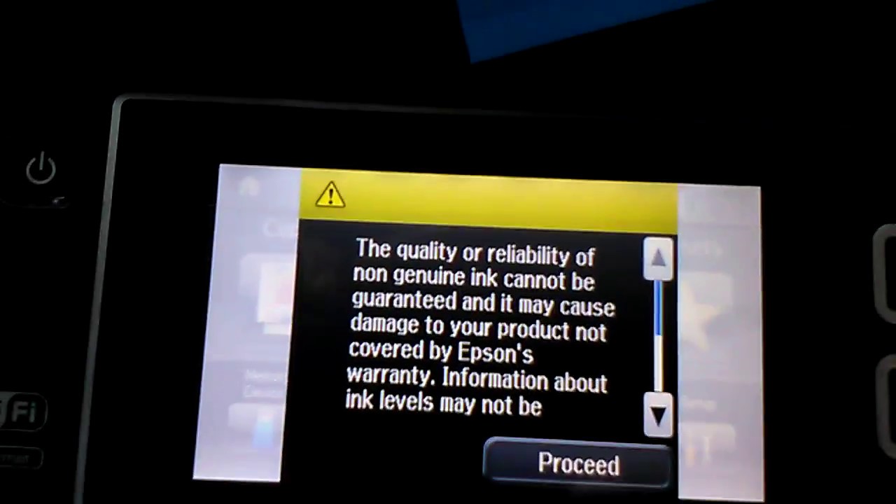 PROCEDIMIENTO REEMPLAZO EPSON WF7610 WF7620 Reset Cartuchos Sistema