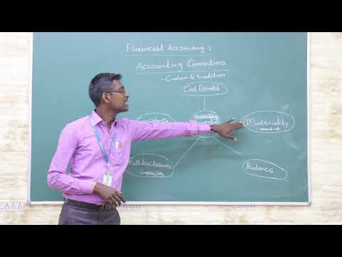 Accounting Conventions / Principles | Financial Accounting - I | V.H.N.S.N.C (Autonomous)