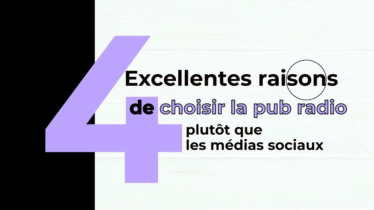 4 excellentes raisons de choisir la pub radio plutôt que les médias sociaux