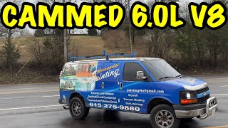 2007 Chevy Van 6.0L CAMMED V8 w/ FLOWMASTER 40!